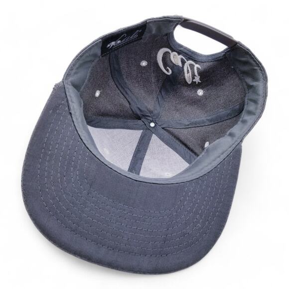 CALIFORNIA REPUBLIC Brand California Bear Embroidered Snapback Gray Cap - Picture 10 of 11